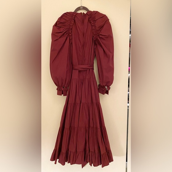 Ulla Johnson Gorgeous Puff Sleeve Tiered Ruffle Dress, Size 2 - Picture 6 of 13